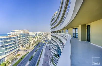 Apartment - 3 Bedrooms - 4 Bathrooms for rent in Ajwan Towers - Saadiyat Cultural District - Saadiyat Island - Abu Dhabi