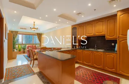 شقة - غرفة نوم - 2 حمامات للايجار في برج ماج 218 - دبي مارينا - دبي