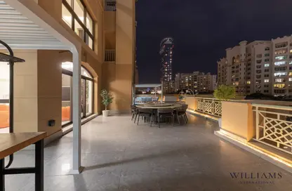 Apartment - 3 Bedrooms - 5 Bathrooms for sale in Golden Mile 7 - Golden Mile - Palm Jumeirah - Dubai