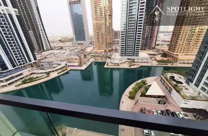 Apartment - 1 Bedroom - 2 Bathrooms for rent in Lakeside Residence - JLT Cluster A - Jumeirah Lake Towers - Dubai
