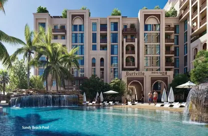 Apartment - 2 Bedrooms - 3 Bathrooms for sale in Bab Al Qasr Resort Residence - Masdar City - Abu Dhabi