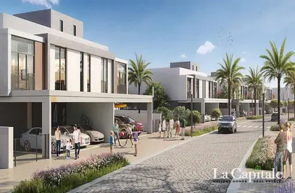 Townhouse - 4 Bedrooms - 6 Bathrooms for sale in The Pulse Beachfront - The Pulse - Dubai South (Dubai World Central) - Dubai
