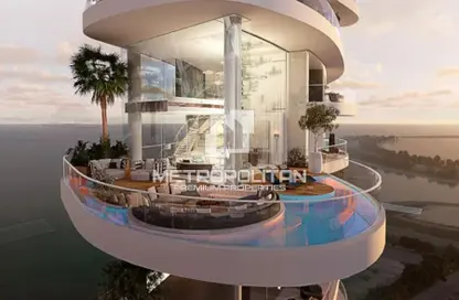 Apartment - 4 Bedrooms - 4 Bathrooms for sale in Tower B - Damac Bay - Dubai Harbour - Dubai