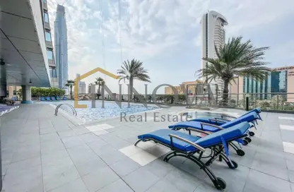 Apartment - 3 Bedrooms - 4 Bathrooms for rent in Ocean Heights - Dubai Marina - Dubai