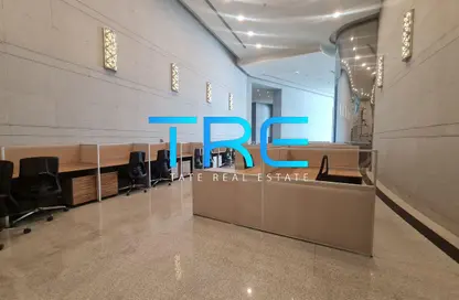 Office Space - Studio - 1 Bathroom for rent in Leaf Tower - Tamouh - Al Reem Island - Abu Dhabi