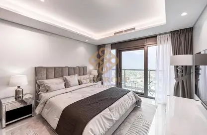 صورة لـ غرفة- غرفة النوم شقة - 1 حمام للبيع في فندق ومساكن برج باراماونت - الخليج التجاري - دبي ، صورة رقم 1