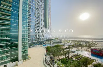 Apartment - 2 Bedrooms - 3 Bathrooms for rent in Al Bateen Residences - Jumeirah Beach Residence - Dubai