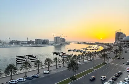 Apartment - 2 Bedrooms - 2 Bathrooms for rent in Beach Tower 1 - Al Khan Lagoon - Al Khan - Sharjah