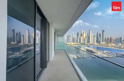 Apartment - 1 Bedroom - 2 Bathrooms for rent in Palace Beach Residence - EMAAR Beachfront - Dubai Harbour - Dubai