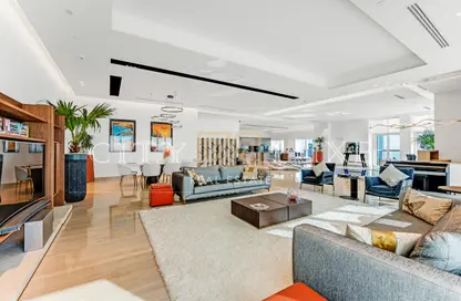 Penthouse - 4 Bedrooms - 5 Bathrooms for rent in Elite Residence - Dubai Marina - Dubai