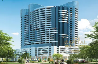 Outdoor Building image for: Office Space - Studio - 1 Bathroom for rent in Blue Waves Tower - Dubai Residence Complex - Dubai, Image 1
