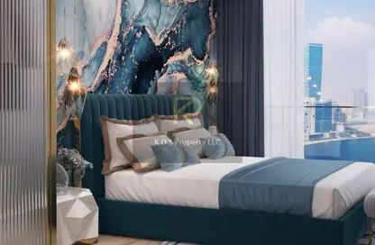 Apartment - Studio - 1 Bathroom for sale in Chic Tower - Business Bay - Dubai