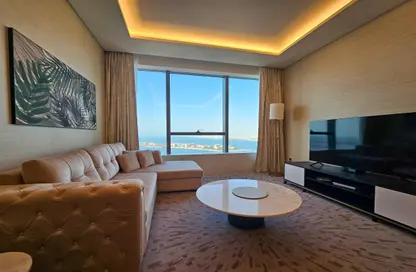 Apartment - 1 Bedroom - 2 Bathrooms for rent in The Palm Tower - Palm Jumeirah - Dubai