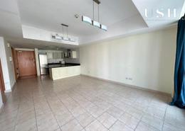 Empty Room image for: Apartment - 1 bedroom - 2 bathrooms for rent in The Waves Tower A - The Waves - Dubai Marina - Dubai, Image 1