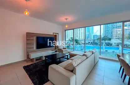 شقة - 2 غرف نوم - 3 حمامات للايجار في برج أتيسا - مارينا بروموناد - دبي مارينا - دبي