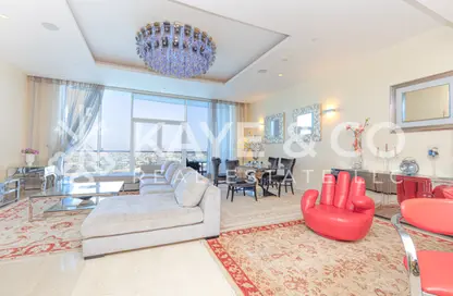Apartment - 3 Bedrooms - 4 Bathrooms for rent in Oceana Pacific - Oceana - Palm Jumeirah - Dubai
