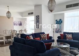 Living / Dining Room image for: Apartment - 2 bedrooms - 3 bathrooms for sale in Ocean Terrace - Marina Square - Al Reem Island - Abu Dhabi, Image 1