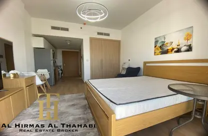 صورة لـ غرفة- غرفة النوم شقة - 1 حمام للايجار في عزيزي اورا - جبل علي داون تاون - دبي ، صورة رقم 1