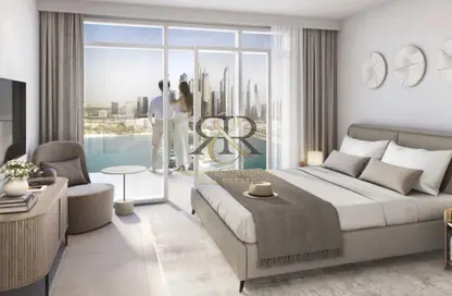 Apartment - 2 Bedrooms - 3 Bathrooms for sale in Beach Mansion - EMAAR Beachfront - Dubai Harbour - Dubai