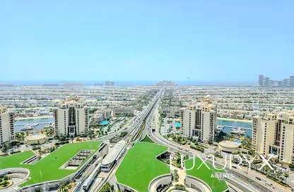 شقة - غرفة نوم - 2 حمامات للايجار في برج النخيل - نخلة جميرا - دبي