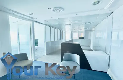 Office Space - Studio - 2 Bathrooms for rent in Al Moosa Tower 2 - Al Moosa Towers - Sheikh Zayed Road - Dubai