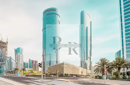شقة - غرفة نوم - 2 حمامات للايجار في صن تاور - شمس أبوظبي - جزيرة الريم - أبوظبي