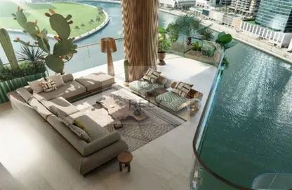 Apartment - 3 Bedrooms - 4 Bathrooms for sale in Eywa - Business Bay - Dubai