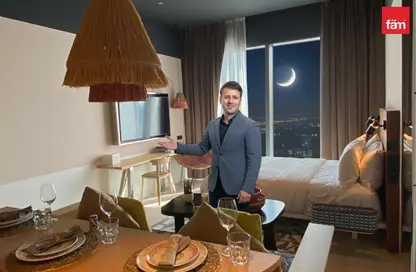 Apartment - Studio - 1 Bathroom for rent in Mama Shelter Residences - Business Bay - Dubai