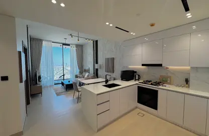 Apartment - 1 Bedroom - 2 Bathrooms for rent in Binghatti Onyx - Jumeirah Village Circle - Dubai