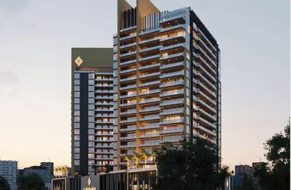 Apartment - 1 Bedroom - 2 Bathrooms for sale in Butterfly Towers - Arjan - Dubai