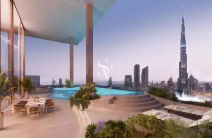 Apartment - 3 Bedrooms - 4 Bathrooms for sale in Fairmont Residences Solara Tower - Downtown Dubai - Dubai