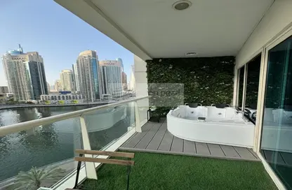 Apartment - 1 Bedroom - 1 Bathroom for rent in Marina View Tower B - Marina View - Dubai Marina - Dubai