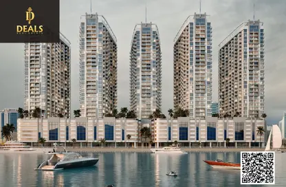 Apartment - 1 Bedroom - 2 Bathrooms for sale in Ajman Creek Towers - Al Rashidiya 1 - Al Rashidiya - Ajman