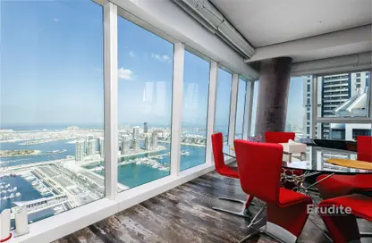 Office image for: Penthouse - 4 Bedrooms - 5 Bathrooms for sale in Damac Heights - Dubai Marina - Dubai, Image 1