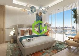 Room / Bedroom image for: Apartment - 1 bedroom - 2 bathrooms for sale in Coral Reef - Maritime City - Dubai, Image 1