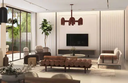 Living Room image for: Villa - 5 Bedrooms - 6 Bathrooms for sale in Ibiza - Damac Lagoons - Dubai, Image 1
