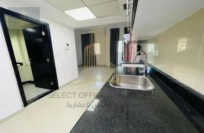 Kitchen image for: Apartment - 1 Bathroom for rent in Al Reef - Abu Dhabi, Image 1