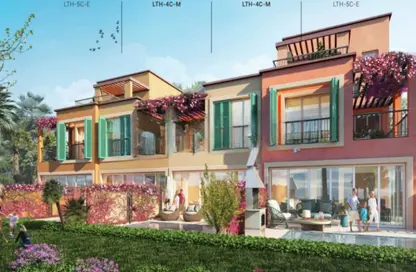 Townhouse - 4 Bedrooms - 5 Bathrooms for sale in Nice - Damac Lagoons - Dubai