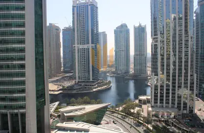 Apartment - Studio - 1 Bathroom for rent in Lake Terrace - JLT Cluster D - Jumeirah Lake Towers - Dubai