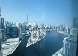 صورةمنظر مائي. لـ: مكتب - 1 حمام للكراء في برج تشرشل للأعمال - أبراج تشرشل - الخليج التجاري - دبي, صورة 1