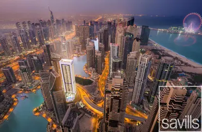 Apartment - 2 Bedrooms - 2 Bathrooms for sale in Pelagos by IGO - Dubai Marina - Dubai