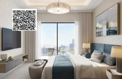 Apartment - 1 Bedroom - 2 Bathrooms for sale in Tower C1 - Ajman Pearl Towers - Ajman Downtown - Ajman