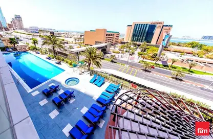 Apartment - 3 Bedrooms - 4 Bathrooms for rent in Ocean Heights - Dubai Marina - Dubai