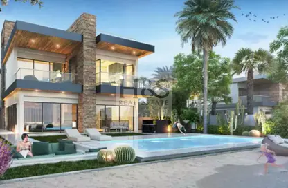 Villa - 4 Bedrooms - 5 Bathrooms for sale in Costa Brava 1 - Costa Brava at DAMAC Lagoons - Damac Lagoons - Dubai