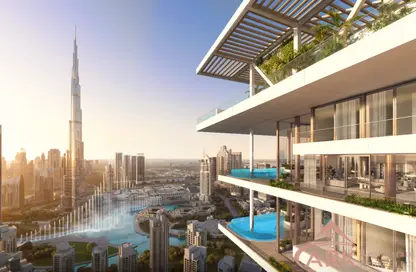 شقة - غرفة نوم - 1 حمام للبيع في فيرمونت ريزيدنسز سولارا تاور - دبي وسط المدينة - دبي