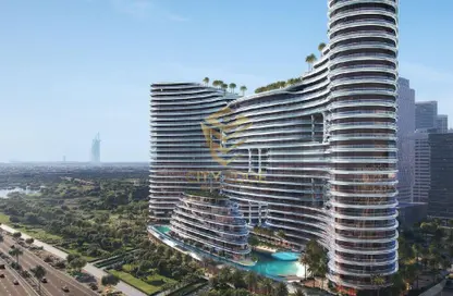 Apartment - 3 Bedrooms - 4 Bathrooms for sale in Binghatti Aquarise - Business Bay - Dubai
