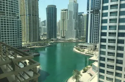 شقة - 1 حمام للايجار في برج أيكون 1 - (JLT) مجمع M - أبراج بحيرات الجميرا - دبي
