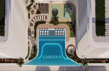 Apartment - Studio - 1 Bathroom for sale in Samana Boulevard Heights - Dubai Land - Dubai Apartment - Studio - 1 Bathroom for sale in Samana Boulevard Heights - Dubai Land - Dubai