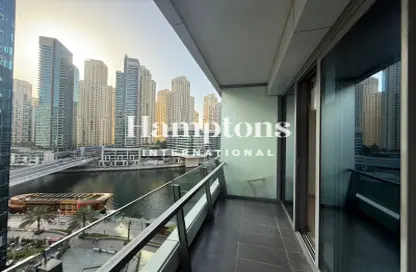 Apartment - 1 Bathroom for sale in Silverene Tower B - Silverene - Dubai Marina - Dubai
