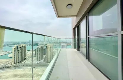 Balcony image for: Apartment - 3 Bedrooms - 4 Bathrooms for rent in C10 Tower - Najmat Abu Dhabi - Al Reem Island - Abu Dhabi, Image 1